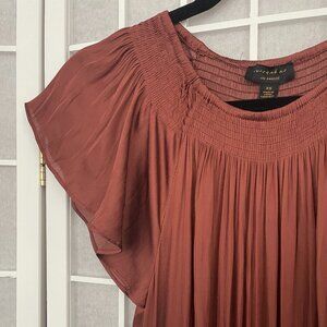 Current Air Rust Midi Dress XS